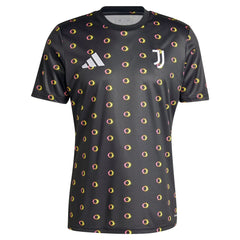 Juventus 2024/25 Slim Fit Pre-Match Top Black