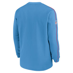 Tennessee Titans Alternate Logo Coach Long Sleeve Top Light Blue