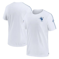 Indianapolis Colts Sideline Alternate Logo Coach Performance Top White