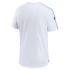 New York Jets Sideline Alternate Logo Coach Performance Top White