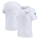 Philadelphia Eagles Sideline Alternate Logo Coach Performance Top White