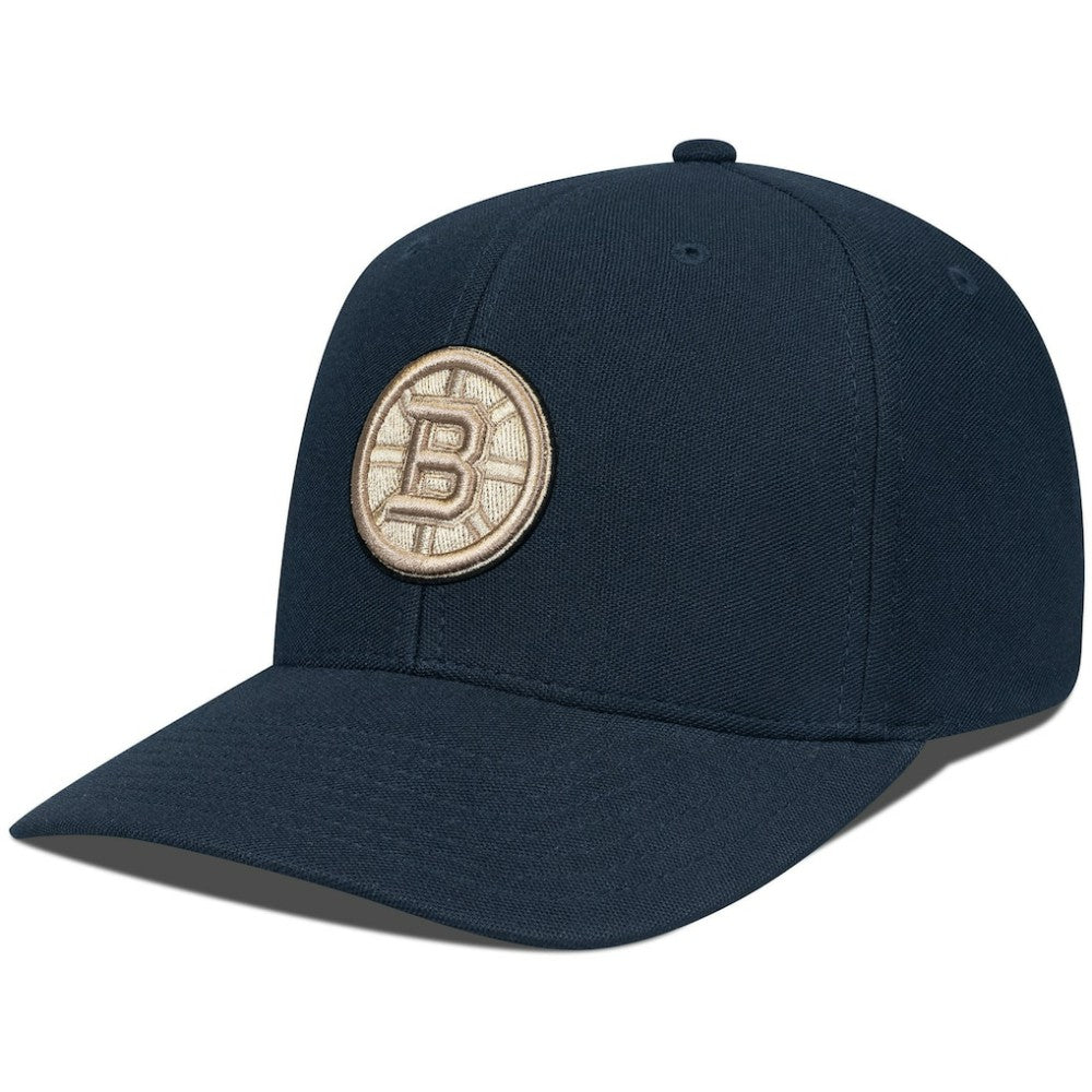 NHL Boston Bruins Levelwear Fusion Lefty Hat - Black