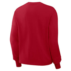 San Francisco 49ers Women's Boxy Long Sleeve T-Shirt Scarlet