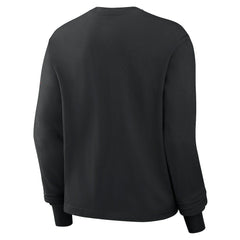 Cincinnati Bengals Women's Boxy Long Sleeve T-Shirt Black