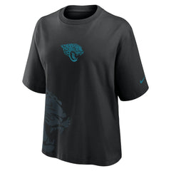 Jacksonville Jaguars Women's Boxy T-Shirt Black