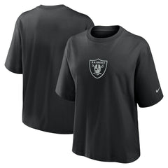 Las Vegas Raiders Women's Boxy T-Shirt Black