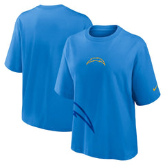 Los Angeles Chargers Women's Boxy T-Shirt Powder Blue