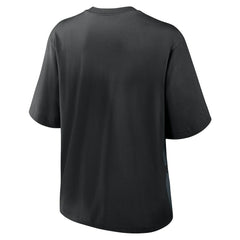 Pittsburgh Steelers Women's Boxy T-Shirt Black