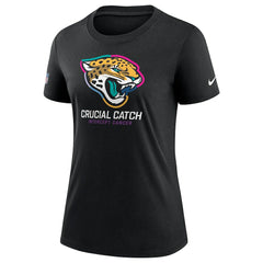 Jacksonville Jaguars Women's 2024 NFL Crucial Catch Tri-Blend T-Shirt Black