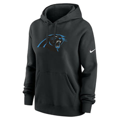 Carolina Panthers Women's Club Fleece Hoodie Black