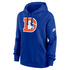 Denver Broncos Women's Club Fleece Hoodie Royal