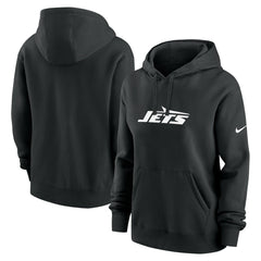 New York Jets Women's Club Fleece Hoodie Black