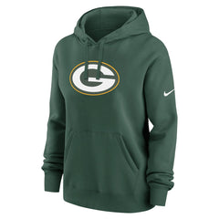 Green Bay Packers Women's Club Fleece Hoodie Green