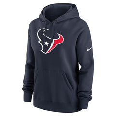 Houston Texans Women's Club Fleece Hoodie Navy