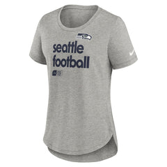 Seattle Seahawks Women's Team Shout-Out Tri-Blend T-Shirt Heather Gray