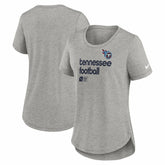 Tennessee Titans Women's Team Shout Out Tri-Blend T-Shirt Heather Gray