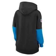 Carolina Panthers Women's Sideline Essential Hoodie Black