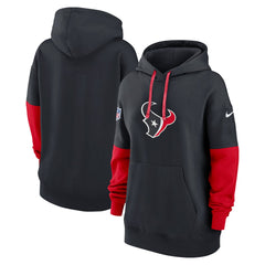 Houston Texans Women's Sideline Essential Hoodie Navy