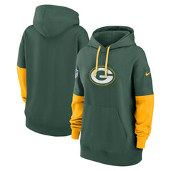 Green Bay Packers Women's Sideline Essential Hoodie Green