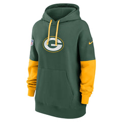 Green Bay Packers Women's Sideline Essential Hoodie Green