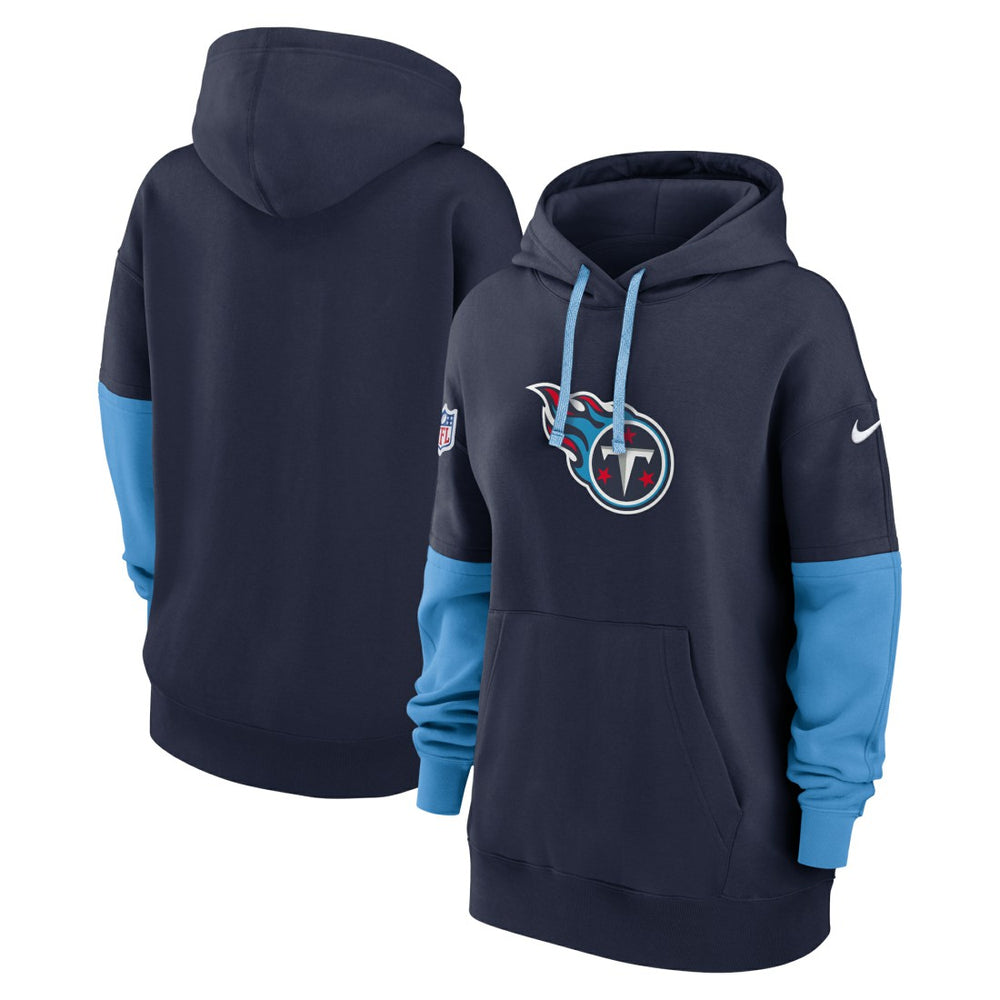 Tennessee Titans Women's Sideline Essential Hoodie Navy