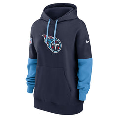 Tennessee Titans Women's Sideline Essential Hoodie Navy