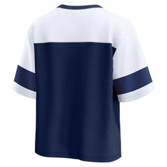 NFL Dallas Cowboys Women's Homeschool Jersey Poly V-Neck
Fashion Top - Navy/White sale