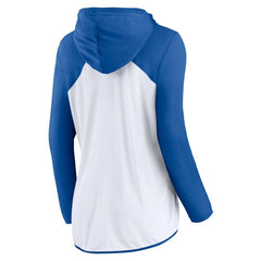 Indianapolis Colts Women's Script Full-Zip Hoodie White/Royal