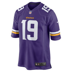 NFL Sean Mannion Minnesota Vikings Game Jersey - Purple