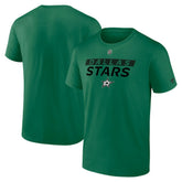 NHL Dallas Stars Fanatics Authentic Pro Core Primary T-Shirt - Kelly Green