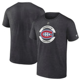 NHL Montreal Canadiens Fanatics Authentic Pro Core Secondary T-Shirt - Heather Charcoal
