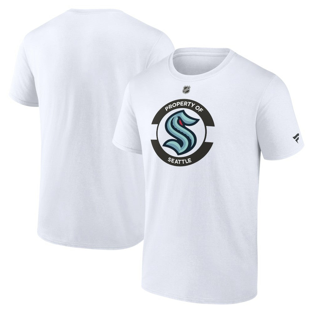 NHL Seattle Kraken Fanatics Authentic Pro Core Secondary T-Shirt - White