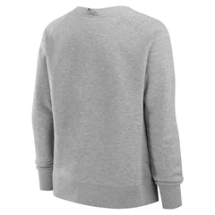 Dallas Cowboys Women's Hit Hard Fleece Pullover Sweatshirt Heather Gray