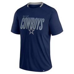 Dallas Cowboys Fade Dot Slant T-Shirt Navy