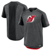 NHL New Jersey Devils Fanatics Authentic Pro Rink Tech T-Shirt - Black