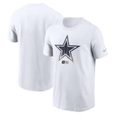 Dallas Cowboys Faded Essential T-Shirt White