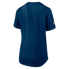 NHL Seattle Kraken Fanatics Women's Authentic Pro Rink T-Shirt - Deep Sea Blue