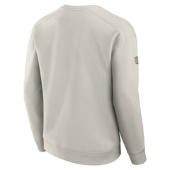 NHL Edmonton Oilers Fanatics Authentic Pro Road Fleece Pullover Sweatshirt - Cream