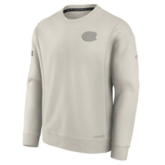 NHL Montreal Canadiens Fanatics Authentic Pro Road Fleece Pullover Sweatshirt - Cream