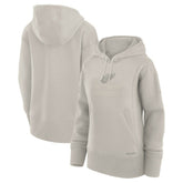NHL Detroit Red Wings Fanatics Women's Authentic Pro Road Pullover Hoodie - Cream