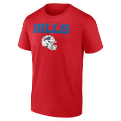 Josh Allen Buffalo Bills Team Wordmark Player Name & Number T-Shirt Red