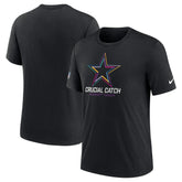 Dallas Cowboys 2024 NFL Crucial Catch T-Shirt Black