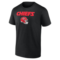 Travis Kelce Kansas City Chiefs Team Wordmark Player Name & Number T-Shirt Black