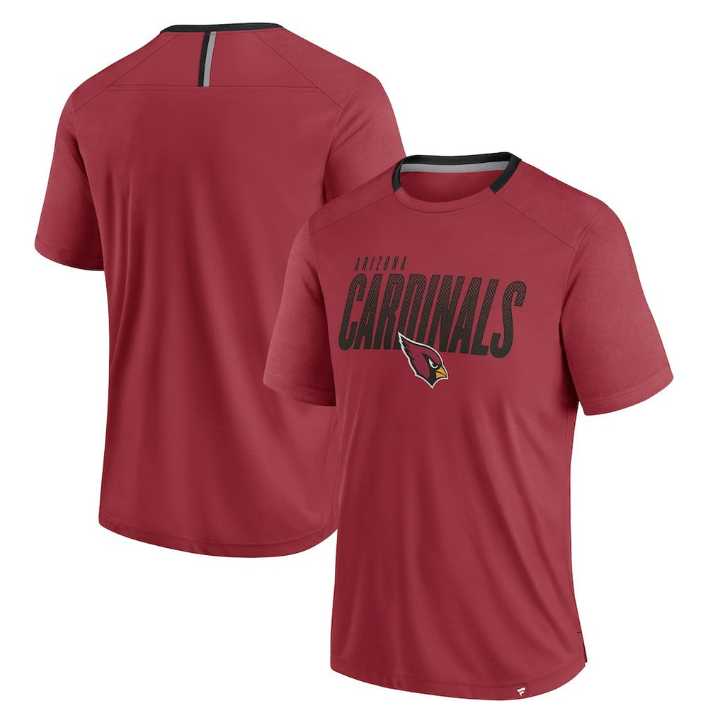 Arizona Cardinals Defender Fade Slant T-Shirt Cardinal