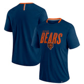 Chicago Bears Defender Fade Slant T-Shirt Navy
