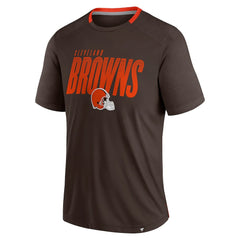 Cleveland Browns Defender Fade Slant T-Shirt Brown