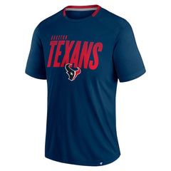 Houston Texans Defender Fade Slant T-Shirt Navy