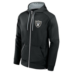 Las Vegas Raiders Defender Full-Zip Hoodie Black