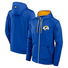 Los Angeles Rams Defender Full-Zip Hoodie Royal