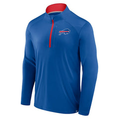 Buffalo Bills Defender Long Sleeve Quarter-Zip Jacket Royal